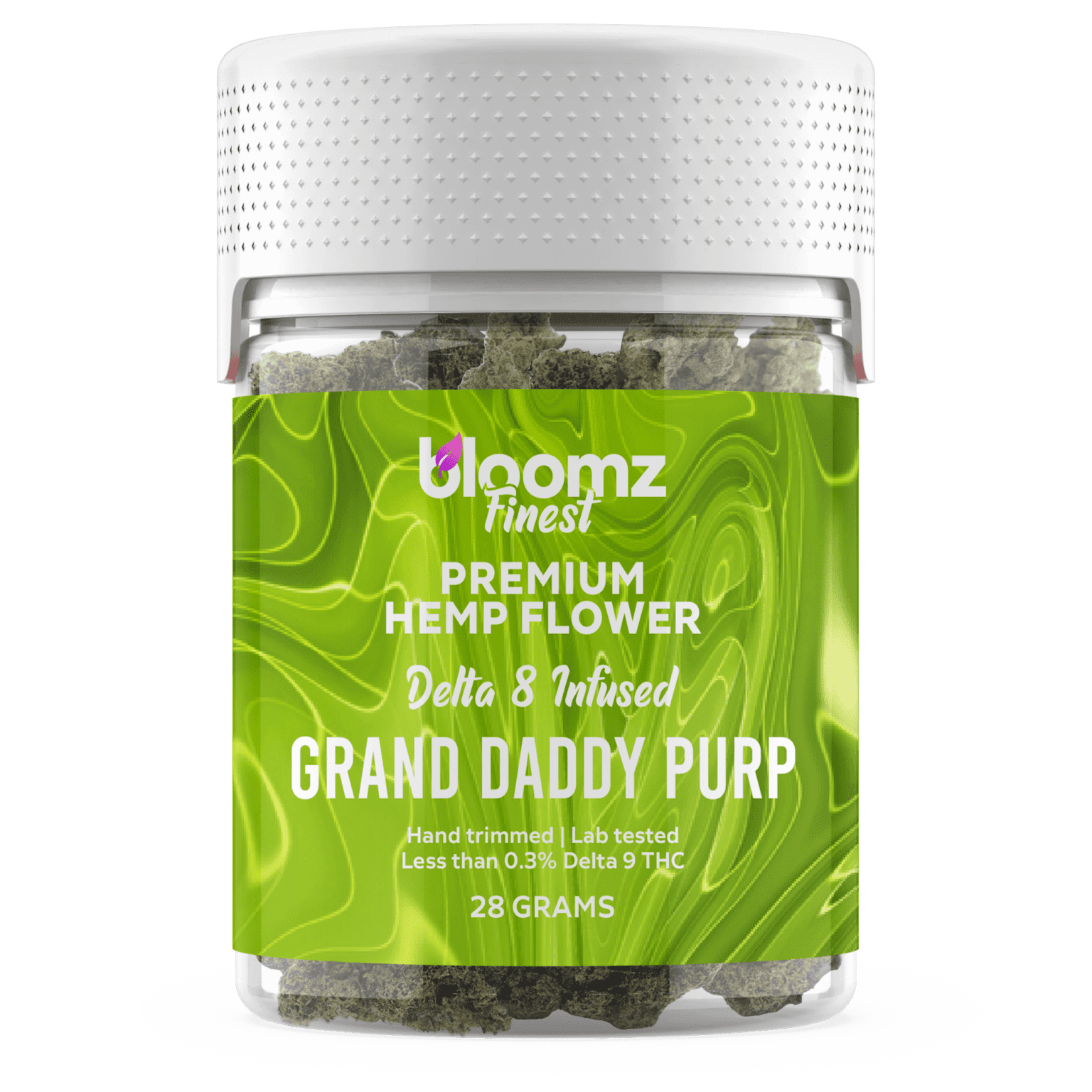 Delta 8 THC Flower – 28G – Grand Daddy Purp