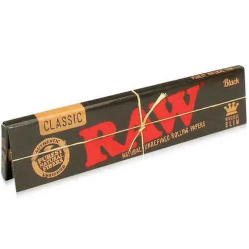 RAW Classic Black King Size Papers - 32 Leaves
