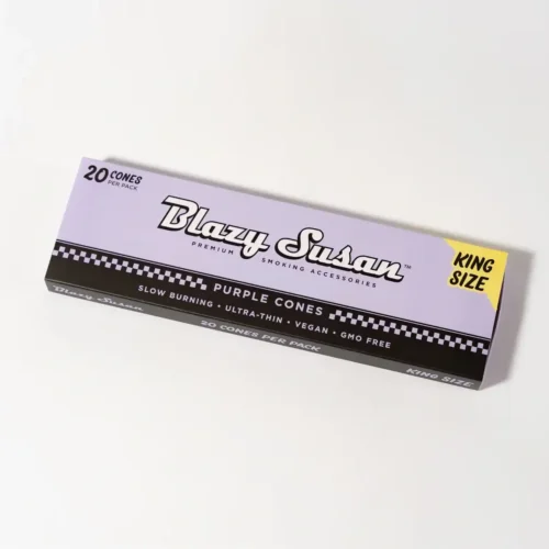 Blazy Susan Purple Paper King Size