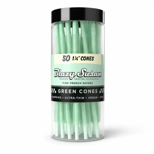 Blazy Susan Green Cones 1 1/4 | 50ct