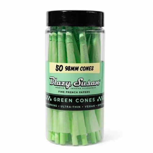 Blazy Susan Green Cones 98 mm | 50ct