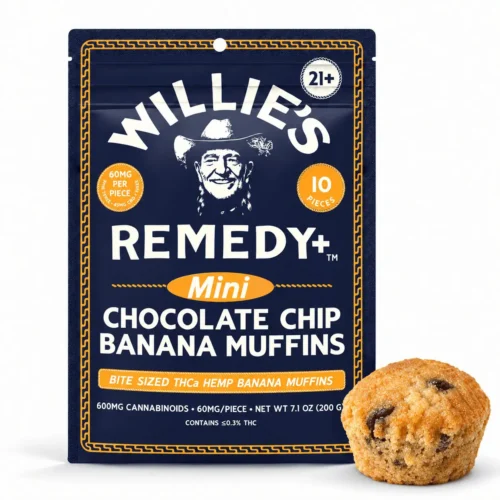 Chocolate Chip Banana THCA Muffin Bites