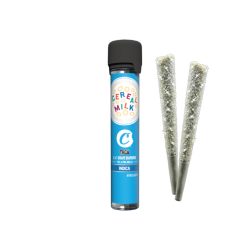 THCA Pre-Rolls with THCA Diamonds – Cookies – Cereal Milk