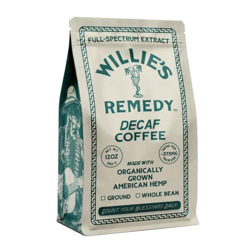 Willie's Remedy 12oz Decaf Roast Coffee