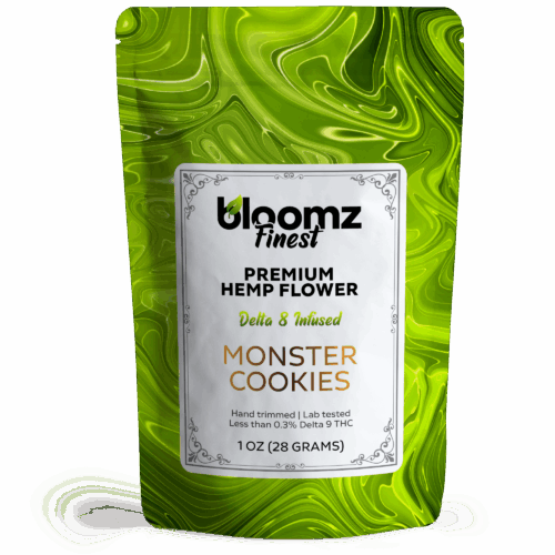 Delta 8 THC Flower – 28G – Monster Cookies