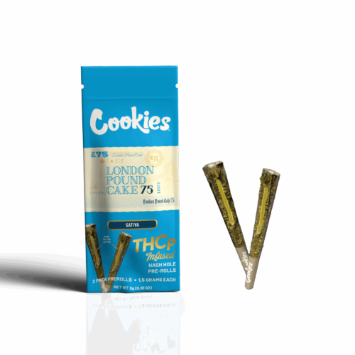 THC-P HashHole Pre-Rolls – Cookies – London Pound Cake