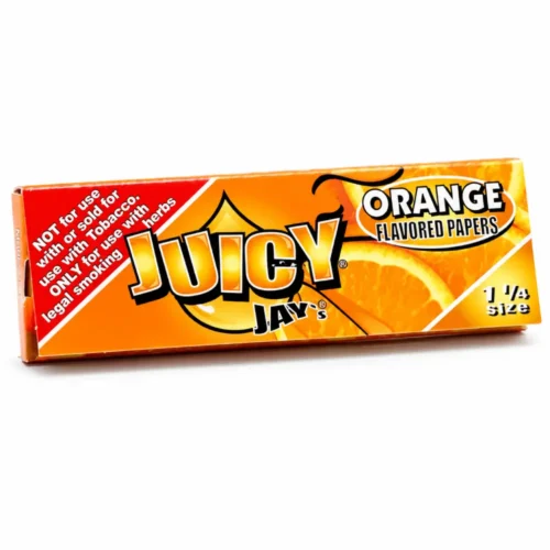 Juicy Jay Flavored Rolling Paper Orange | 32 Leaves 1 1/4 Size