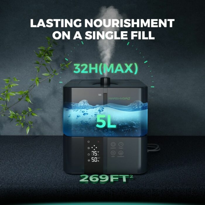 Mars Hydro 5L Ultrasonic Cool Mist Plant Humidifier