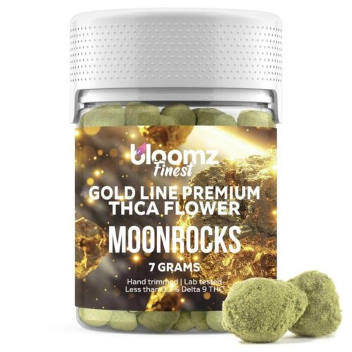 THCA Moonrocks – Gold Line – 7G – Yellow Cake