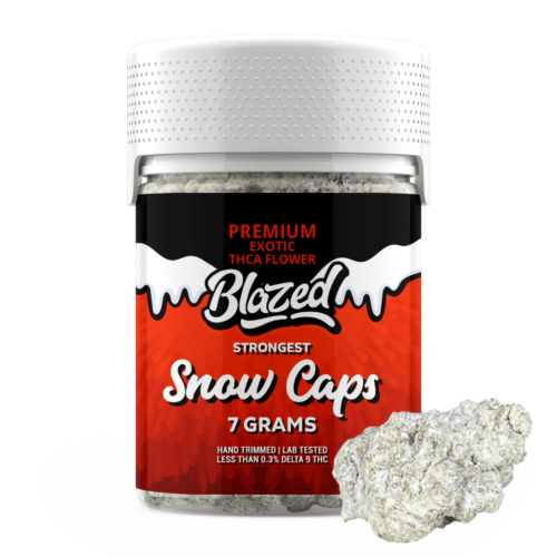 Blazed Strongest Exotic THCA Snow Caps – 7G – Gary Payton