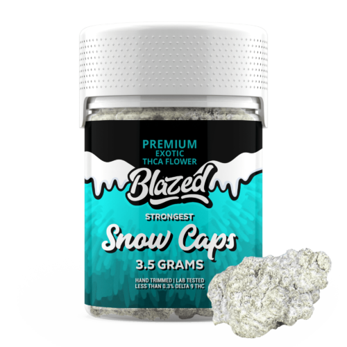 Blazed Strongest Exotic THCA Snow Caps