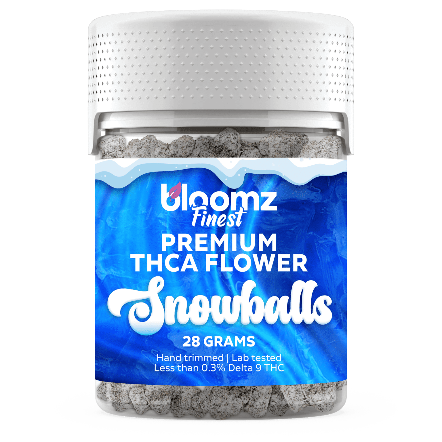 THCA Flower – Snow Caps – 28G – Gelato