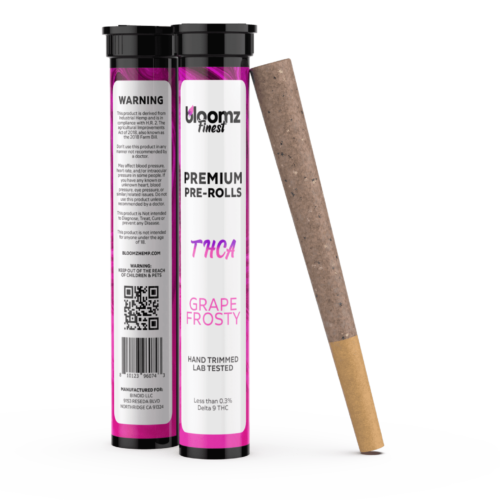 THCA Pre-Rolls – 3-Pack – Grape Frosty