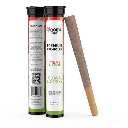THCA Pre-Rolls – 3-Pack – Guava Cookies
