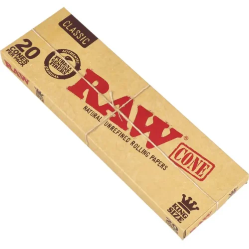 RAW classic king size cones 20pk