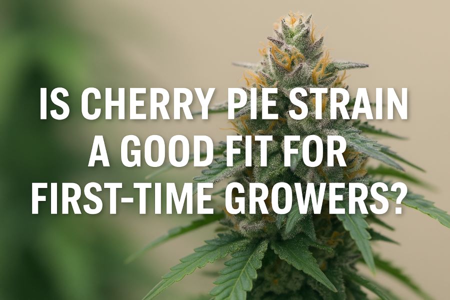 Is Cherry Pie Strain a Good Fit for First-Time Growers?