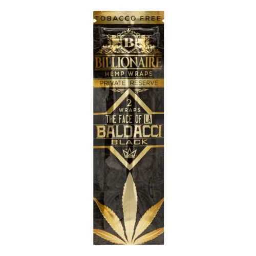 Baldacci Black - Billionaire Hemp Wraps - Private Reserve