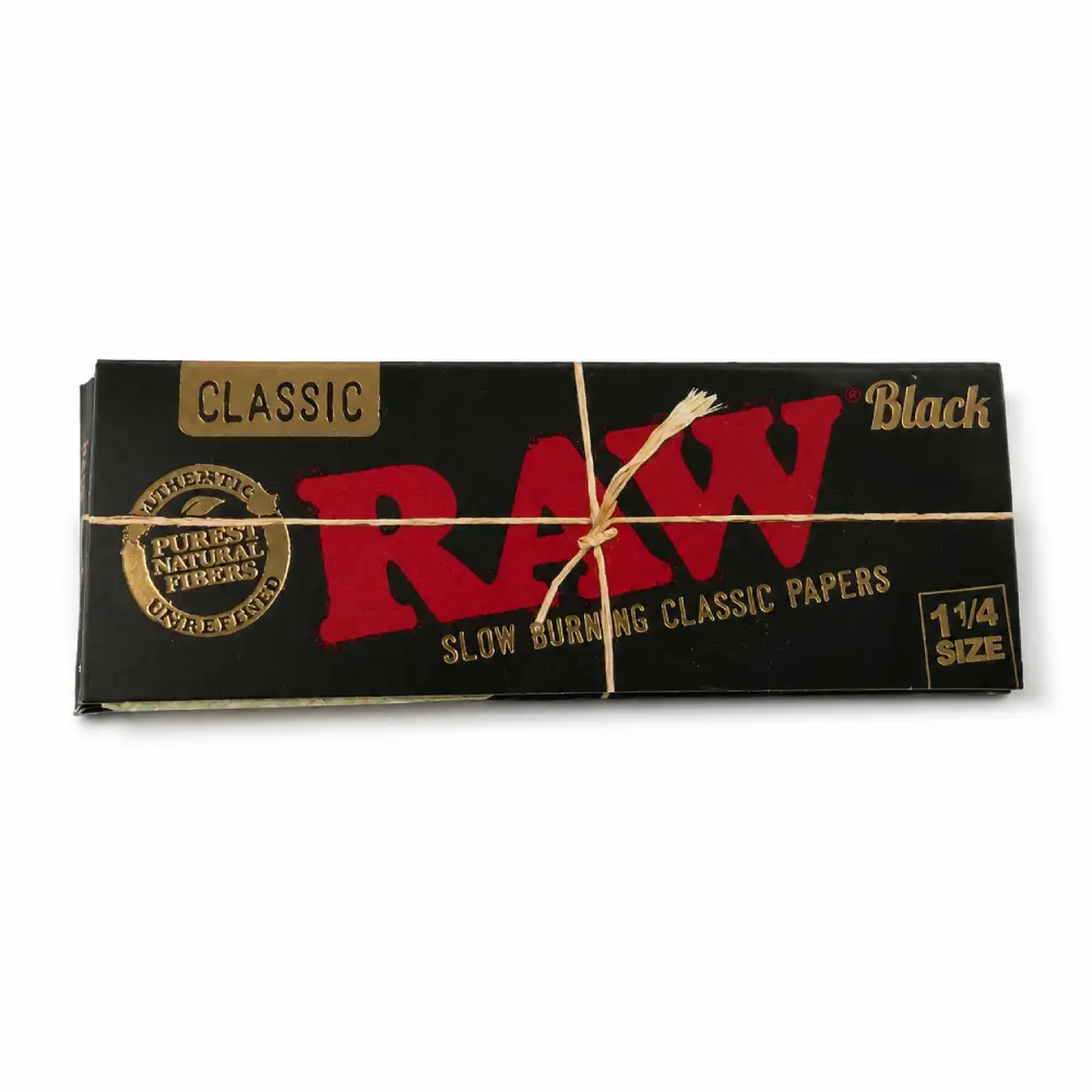 RAW Classic Black 1 1/4 papers - 50 leaves