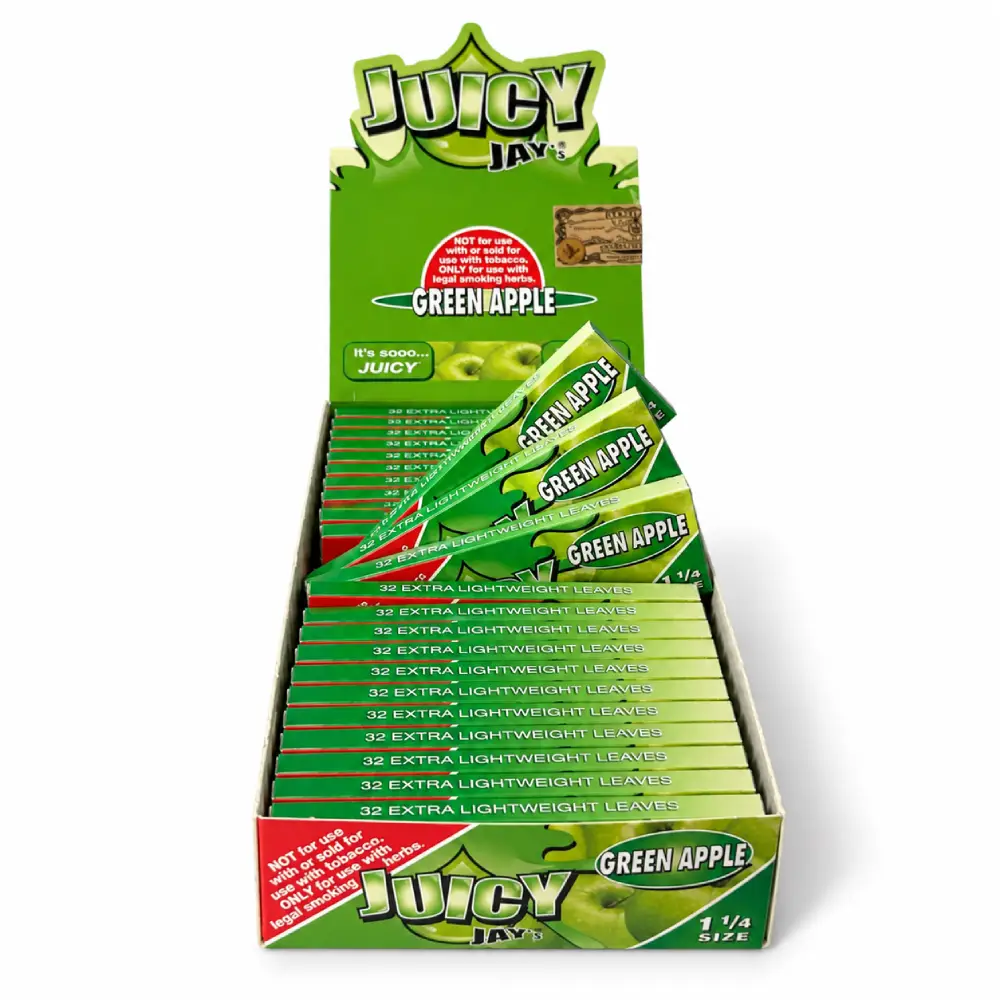 Juicy Jay Flavored Rolling Paper - 32 Leaves 1 1/4" Size - Image 6