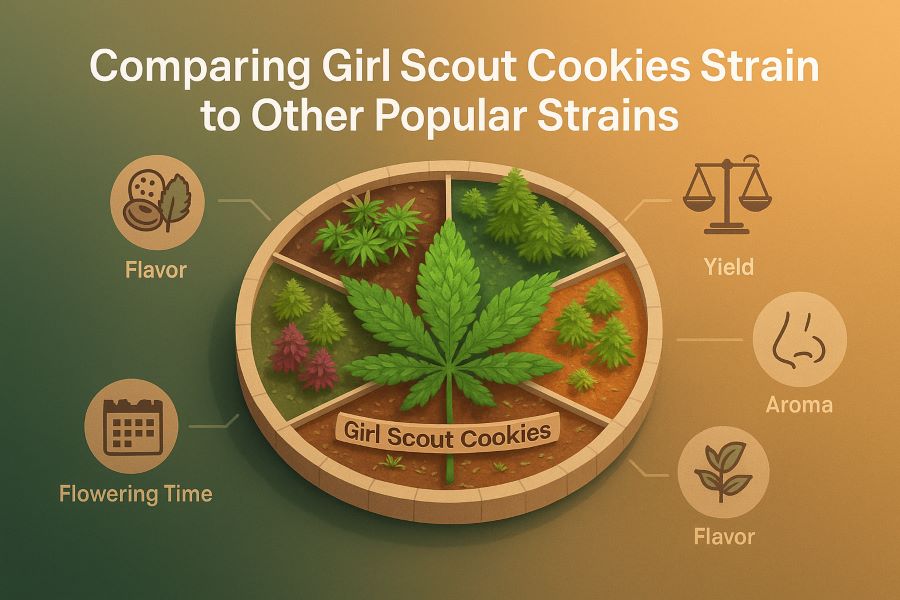 Comparing Girl Scout Cookies Strain to Other Popular Strains