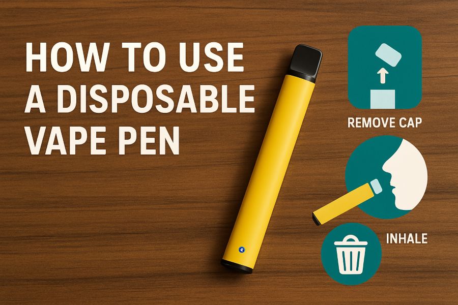 How to Use a Disposable Vape Pen